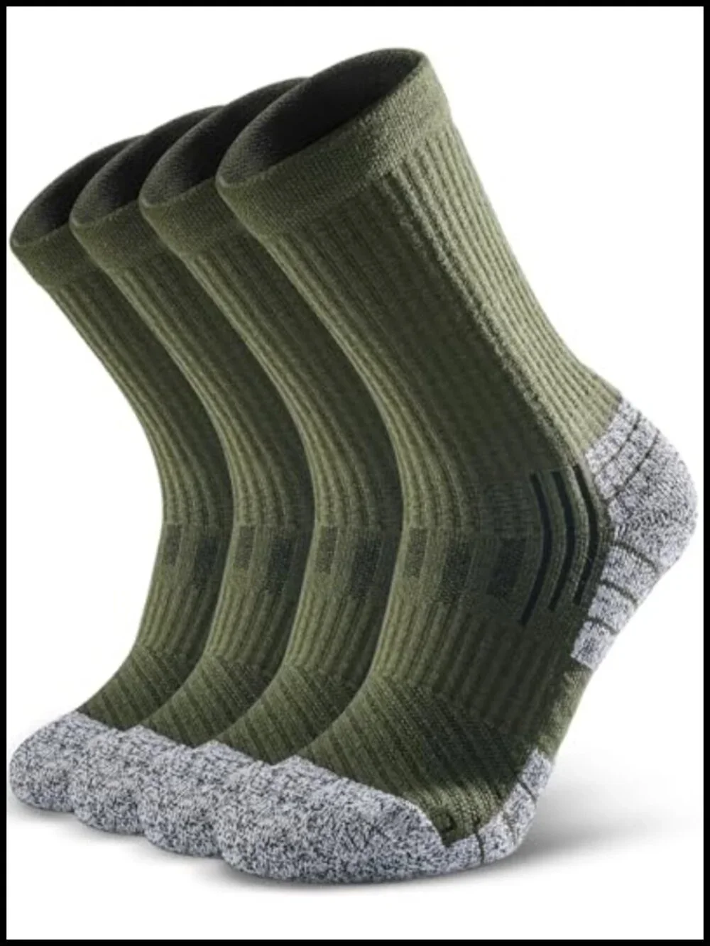Thermal Hiking Socks for Men Women Thick Crew Winter Padded